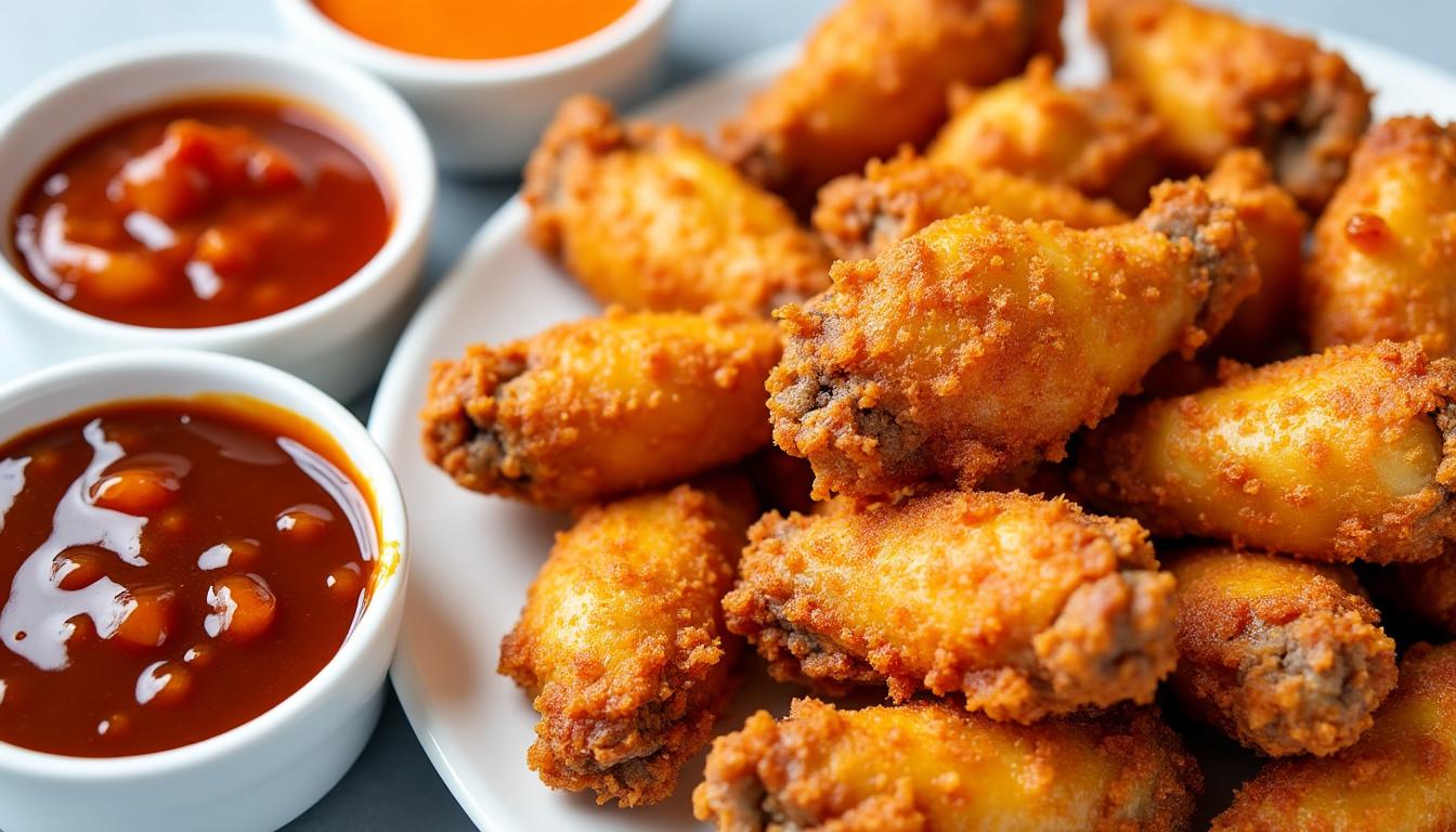 découvrez comment préparer des ailes de poulet croustillantes et savoureuses à l'aide de votre friteuse à air, idéales pour impressionner vos amis lors de vos soirées. des recettes faciles et rapides pour un apéritif inoubliable!
