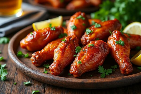 découvrez comment préparer des ailes de poulet croustillantes et savoureuses à la friteuse à air, idéales pour vos soirées entre amis. épatez vos invités avec cette recette simple et délicieuse qui apporte une touche de convivialité à vos rassemblements.