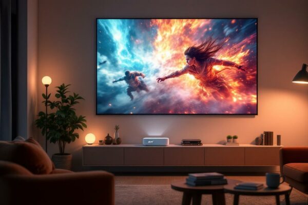 découvrez comment un vidéoprojecteur acer home cinéma moderne peut transformer vos soirées cinéma en une expérience immersive et conviviale.