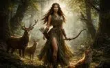 découvrez artémis, déesse grecque protectrice des forêts et de la nature, gardienne des animaux sauvages dans la mythologie antique.