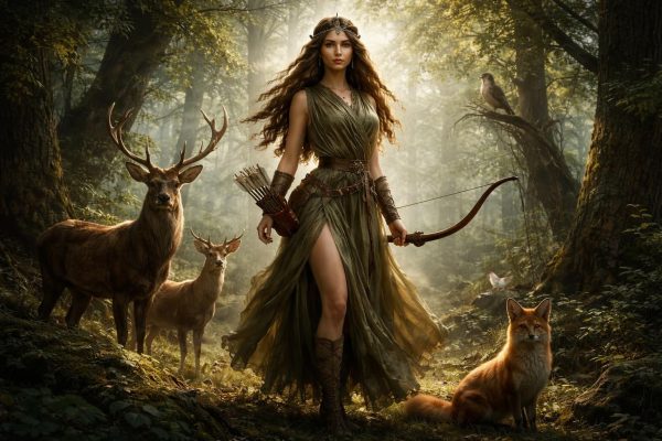 découvrez artémis, déesse grecque protectrice des forêts et de la nature, gardienne des animaux sauvages dans la mythologie antique.