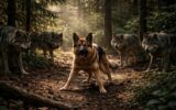découvrez comment nos chiens développent des stratégies efficaces pour se défendre contre les loups et protéger leur territoire, en explorant les comportements et les tactiques de nos compagnons à quatre pattes.