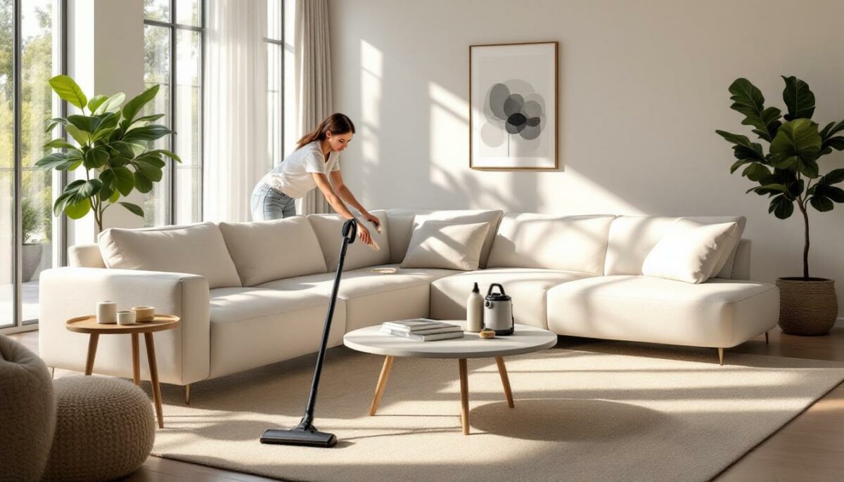 découvrez nos conseils pratiques pour entretenir votre canapé d'angle convertible 5 places et le maintenir en parfait état, comme neuf, pendant longtemps.