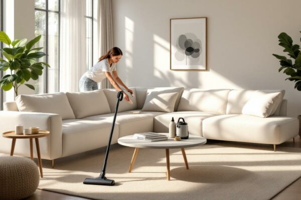 découvrez nos conseils pratiques pour entretenir votre canapé d'angle convertible 5 places et le maintenir en parfait état, comme neuf, pendant longtemps.