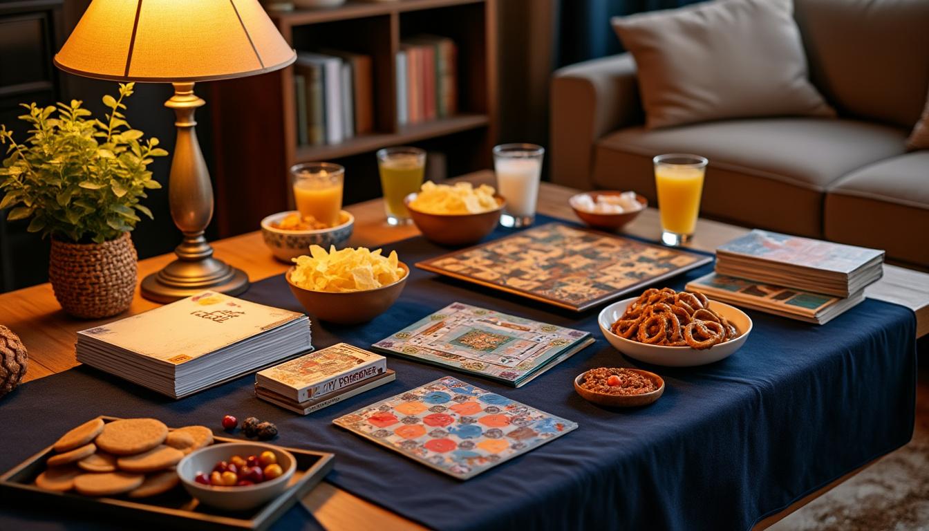 découvrez nos conseils pour organiser une soirée réussie autour de jeux de société conviviaux : sélection des jeux, ambiance chaleureuse et astuces pour garantir des moments de plaisir entre amis ou en famille.