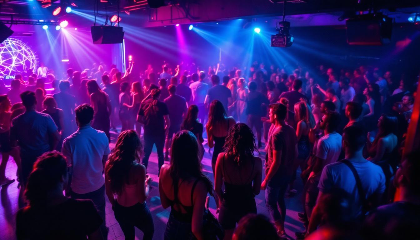 plongez dans l'ambiance électrisante de bcm planet dance à majorque, l'une des boîtes de nuit les plus célèbres d'espagne. musique, spectacles et fête garantie toute la nuit !