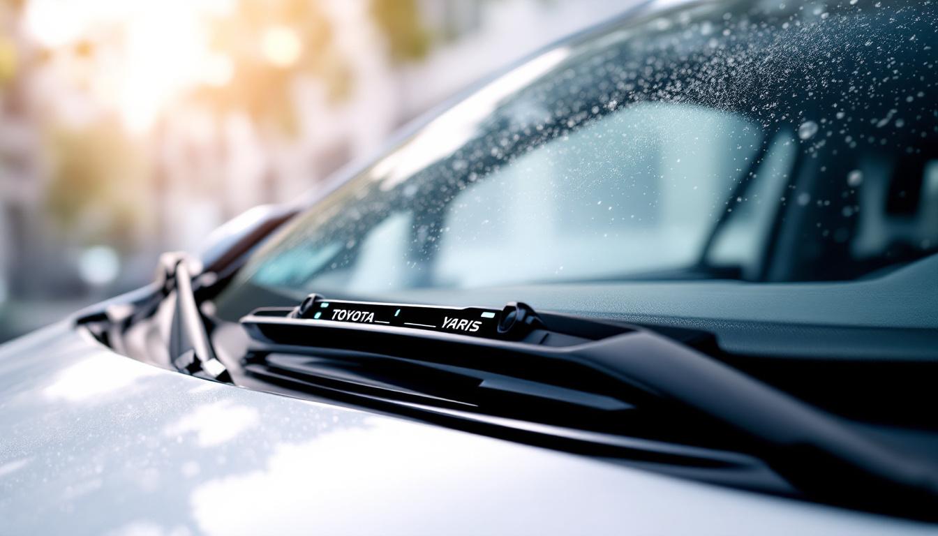 trouvez les balais essuie-glace idéaux pour votre toyota yaris 2026. découvrez notre sélection des meilleurs modèles offrant performance et durabilité pour une visibilité optimale.