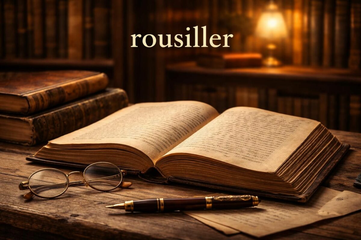 découvrez la définition de rousiller, un terme enrichissant pour élargir votre vocabulaire et mieux comprendre la langue française.