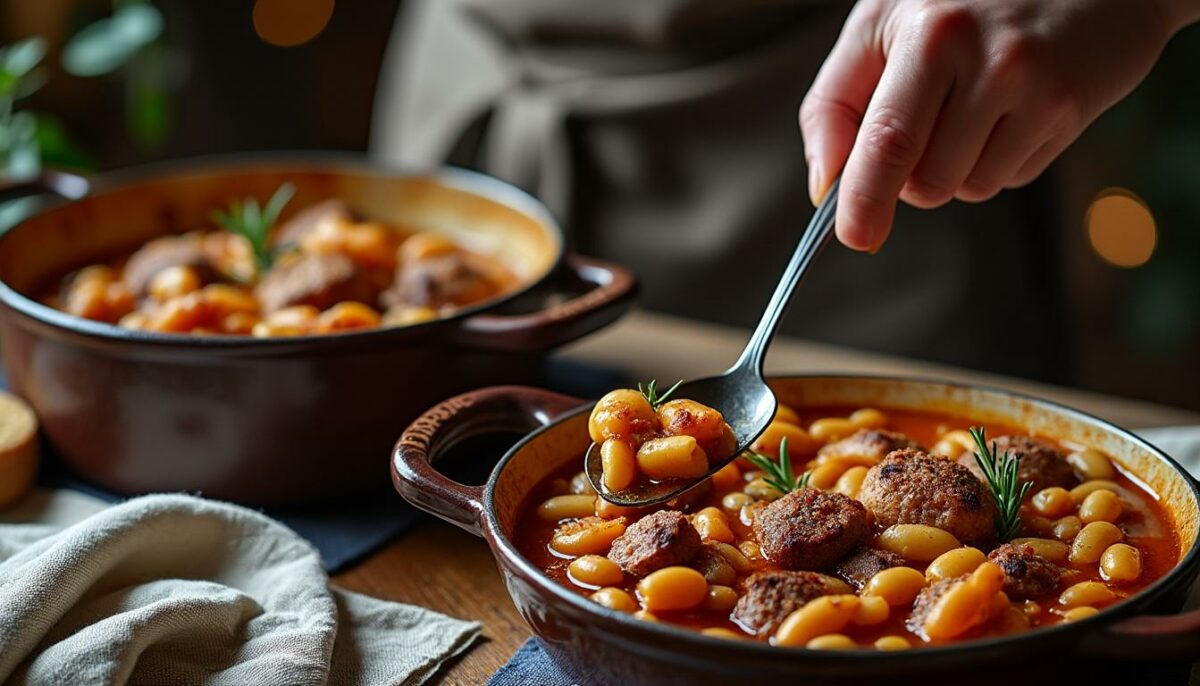 découvrez l'histoire passionnante du cassoulet traditionnel à travers la célèbre recette marmiton. plongez dans les origines de ce plat emblématique de la cuisine française et apprenez à le préparer à la perfection.
