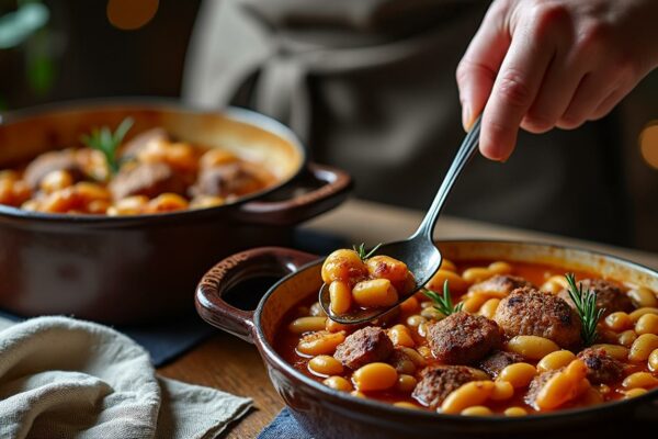 découvrez l'histoire passionnante du cassoulet traditionnel à travers la célèbre recette marmiton. plongez dans les origines de ce plat emblématique de la cuisine française et apprenez à le préparer à la perfection.