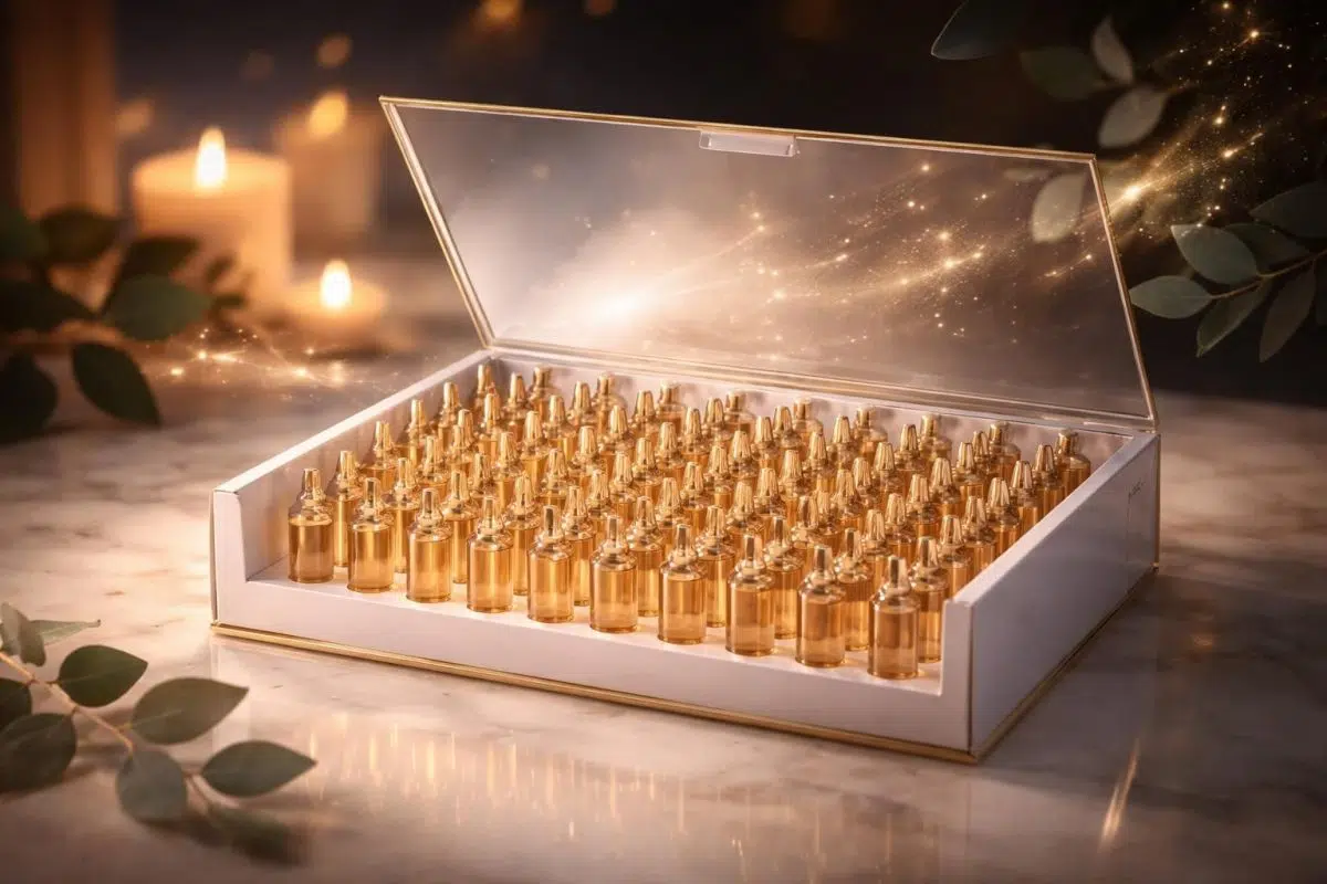 découvrez flavo-c melatonin d'isdinceutics, une cure de 30 ampoules agissant la nuit pour une action anti-âge efficace et un teint éclatant.