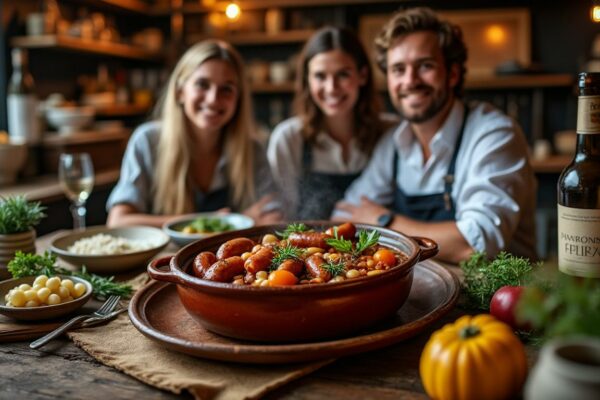 découvrez la recette de cassoulet de pierre perret et impressionnez vos invités avec ce plat traditionnel revisité. un mélange savoureux de haricots blancs, de viande et d'épices qui saura ravir les papilles de vos convives.