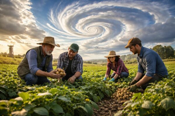 découvrez comment la patate anticyclonique influence la météo et pourquoi ce phénomène suscite un grand intérêt chez les agriculteurs passionnés.