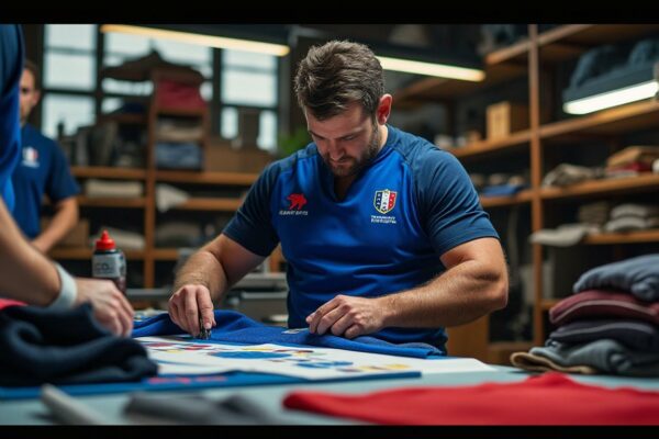 découvrez les secrets passionnants de la création du maillot officiel de l'équipe de france de rugby 2019. plongez dans les coulisses du design, des inspirations et des innovations qui ont donné vie à ce symbole emblématique, alliant tradition et modernité pour soutenir fièrement nos champions.