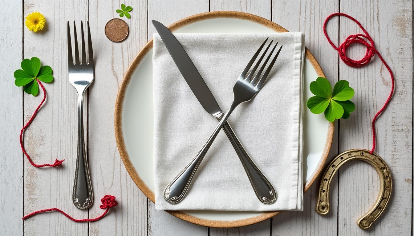 découvrez comment la disposition croisée des couverts dans l'assiette peut influencer et transformer votre expérience culinaire, du service à l'art de la table.