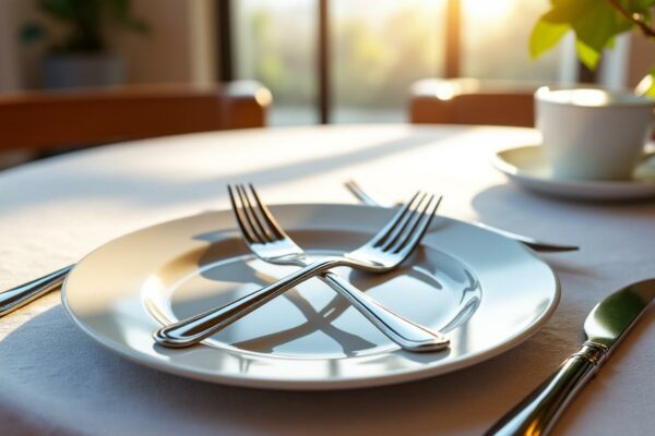 découvrez comment la simple action de croiser les couverts dans votre assiette peut influencer et transformer votre expérience culinaire, du service en restaurant à l'étiquette à table.
