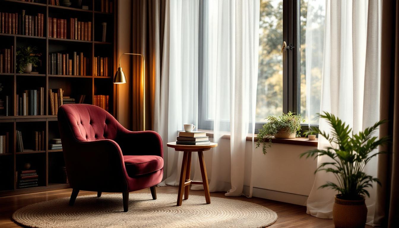 découvrez les essentiels pour créer un book nook inspirant chez vous, un coin lecture cosy et personnalisé où vous pourrez plonger dans vos livres préférés.