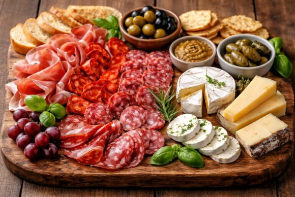 découvrez les astuces pour composer un plateau de charcuterie réussi avec les incontournables à inclure, des saveurs variées et une présentation appétissante.