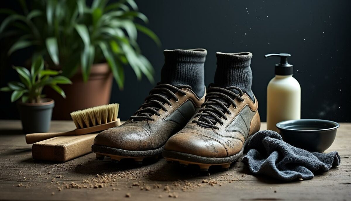 découvrez les meilleures astuces pour nettoyer vos chaussures de rugby et leur redonner un éclat comme neuf. suivez nos conseils pratiques pour éliminer la boue, les taches et les odeurs, tout en préservant la qualité de vos équipements sportifs.