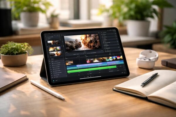découvrez un workflow rapide et efficace pour le montage vidéo sur ipad pro, de l'importation des fichiers à l'export final, avec des astuces pour optimiser votre création.