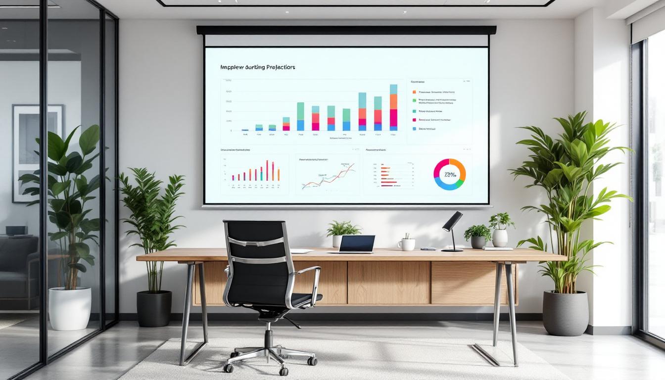 découvrez les avantages d'un vidéoprojecteur bureautique à focale courte pour des présentations claires et professionnelles, même dans des espaces restreints.