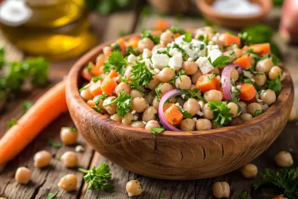 Salade de lentilles