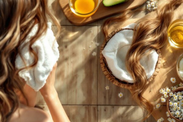 découvrez des recettes maison simples et efficaces pour sublimer vos cheveux fins ondulés et obtenir des ondulations naturelles et éclatantes de beauté.