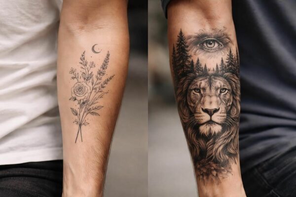 découvrez tout sur le tatouage avant-bras homme : comparaison des styles fineline et réaliste, conseils et prix pour choisir votre tatouage idéal.