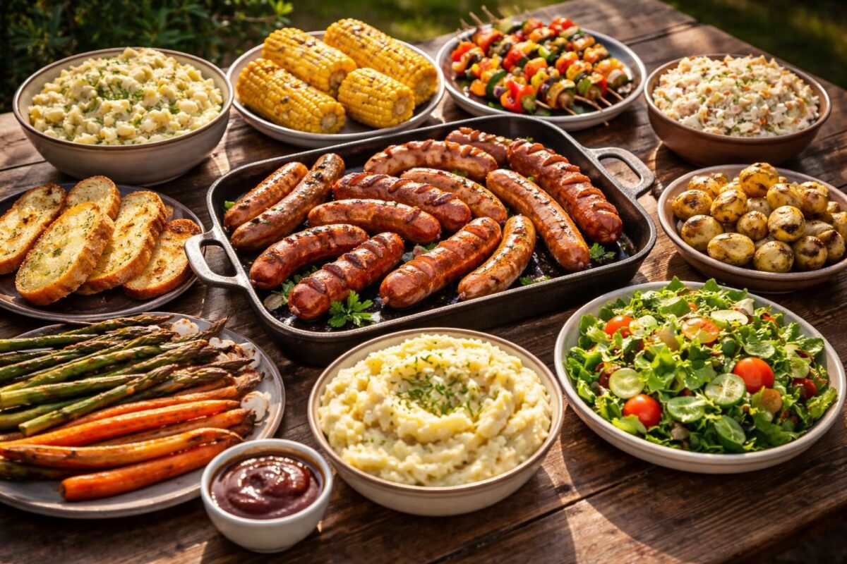 découvrez le top 10 des recettes d'accompagnement avec saucisses parfaites pour le barbecue, qui sublimeront vos grillades et raviront vos convives.