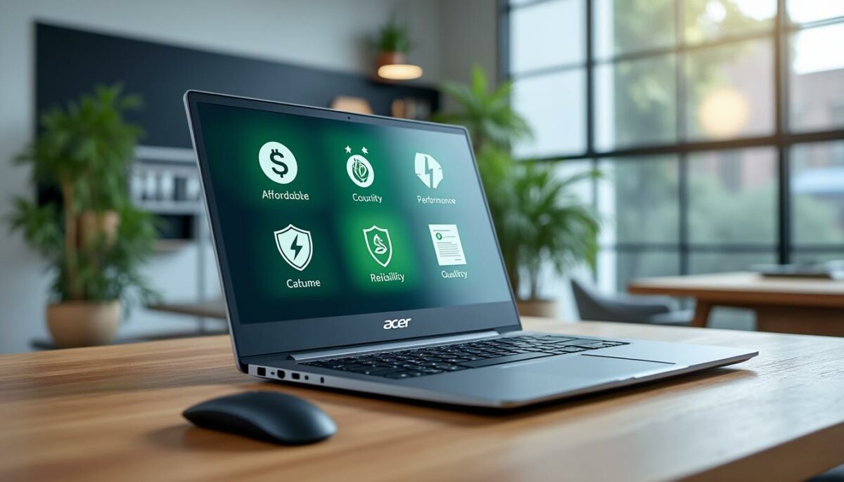 découvrez les 5 principales raisons de choisir un ordinateur portable acer 15 pouces reconditionné : performance, économie, écologie, fiabilité et design compact.