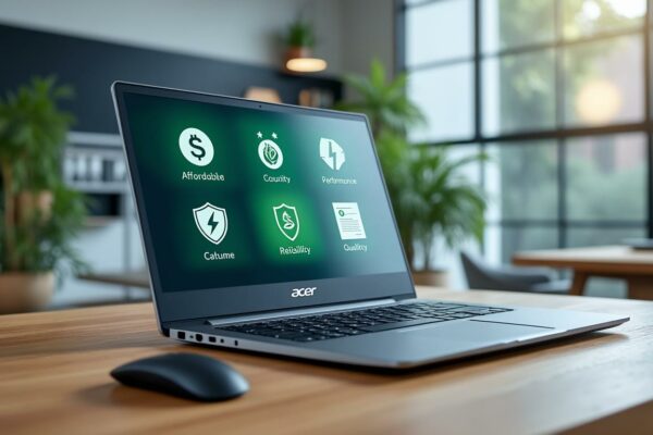 découvrez les 5 principales raisons de choisir un ordinateur portable acer 15 pouces reconditionné : performance, économie, écologie, fiabilité et design compact.