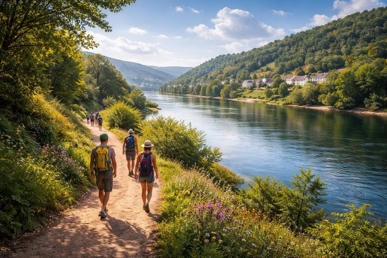 découvrez une randonnée inoubliable le long du fleuve le plus long de france, alliant paysages magnifiques, nature préservée et moments de détente au cœur de la campagne française.