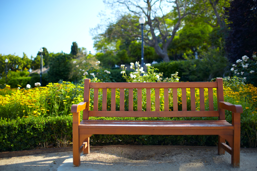 banc d'extérieur