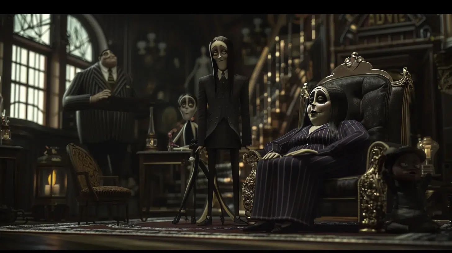 curiosités famille addams