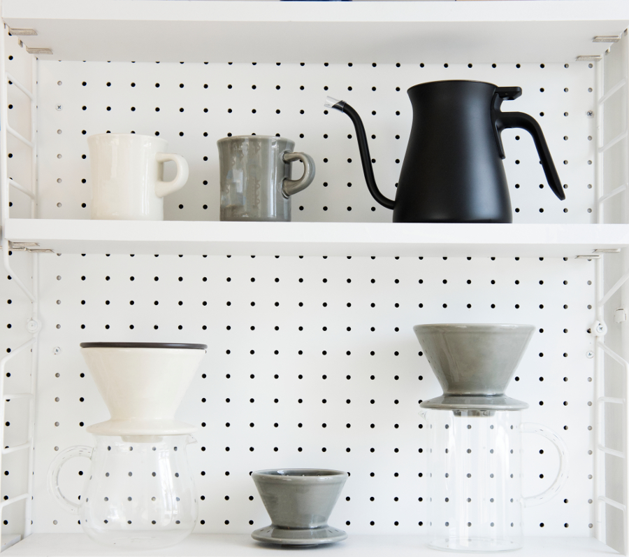 étagère pour café