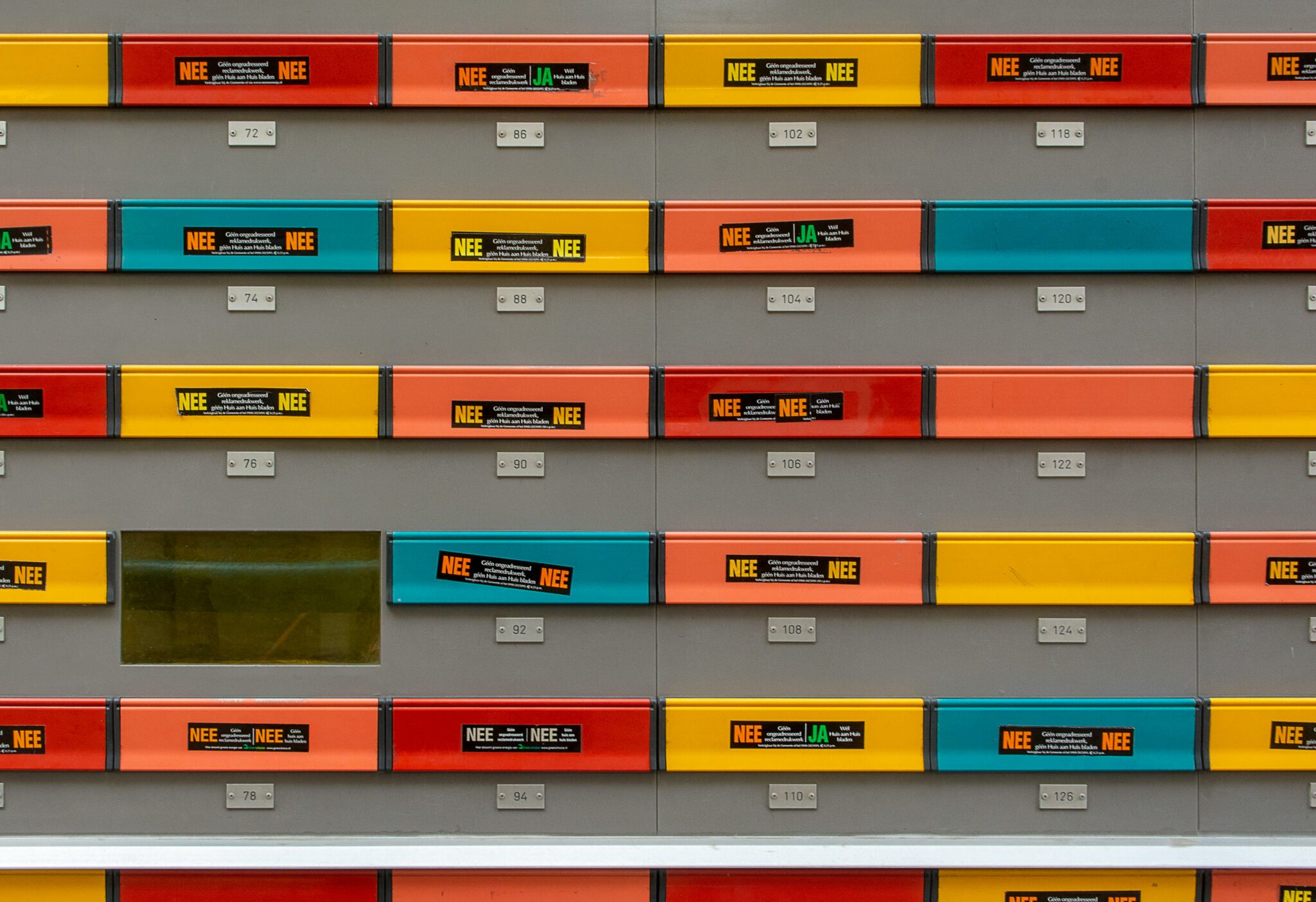 hauteur boite aux lettres