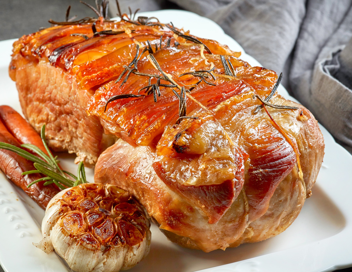 roti de porc