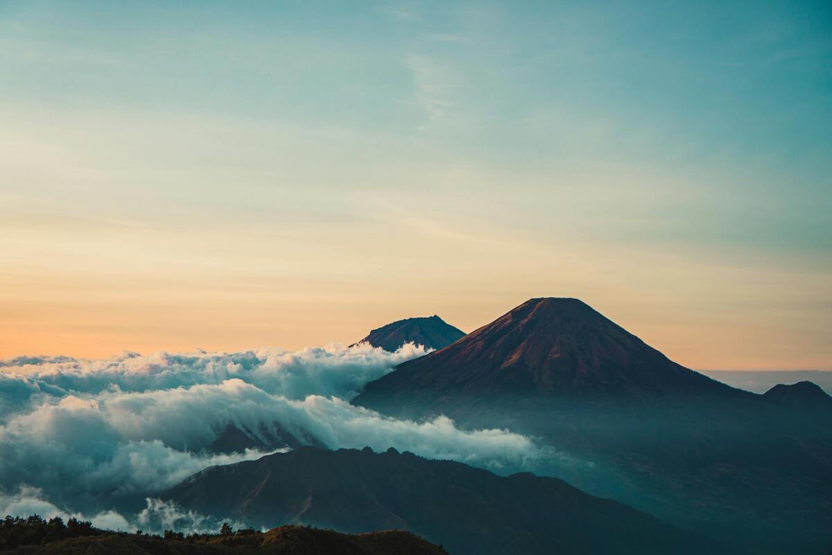 volcan Indonésie